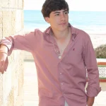 Camisa PATRIA de algodón Efecto lavado – Rosa